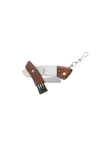 Coltello per funghi Maserin + spazzola integrata