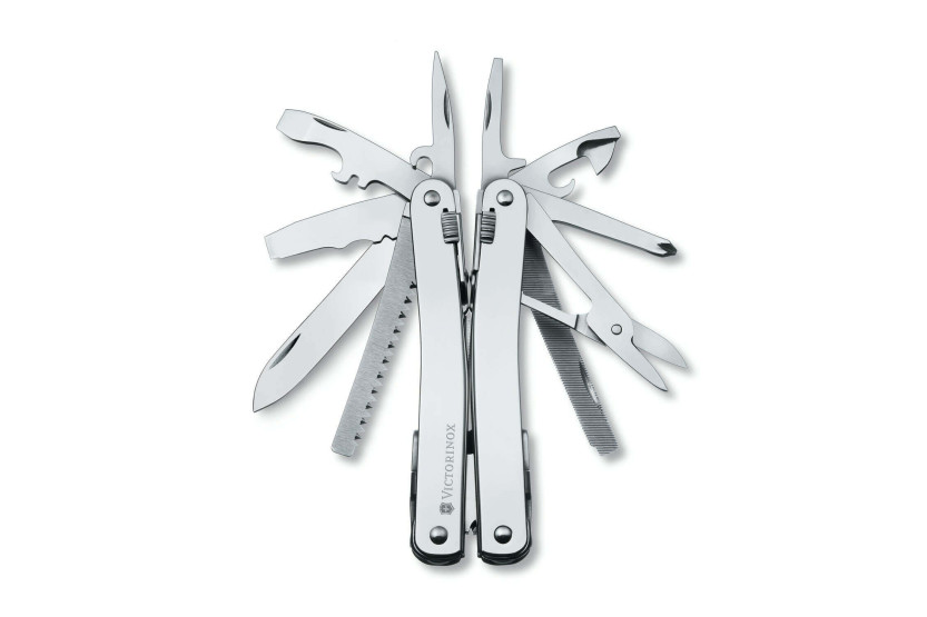 Victorinox Swisstool Pliers 11 pieces Spirit pointed blade + leather case