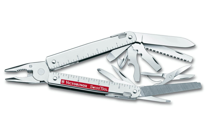 Victorinox Swisstool pliers 12 pieces + leather case