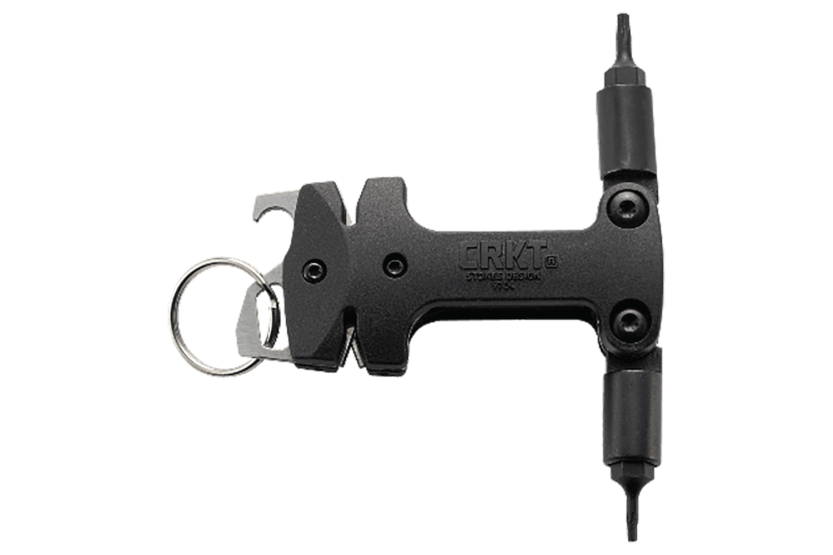 Herramienta de mantenimiento de cuchillos CRKT 9704 mango de nylon y fibra de vidrio 7cm