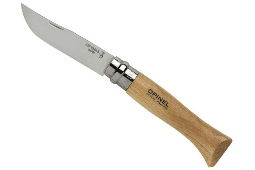 Opinel Picnic Plus set with N°8 knife, fork and spoon