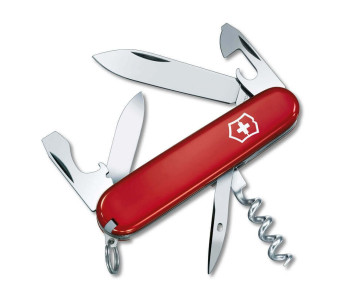 Victorinox schweizisk fickkniv 8 delar SPARTAN röd
