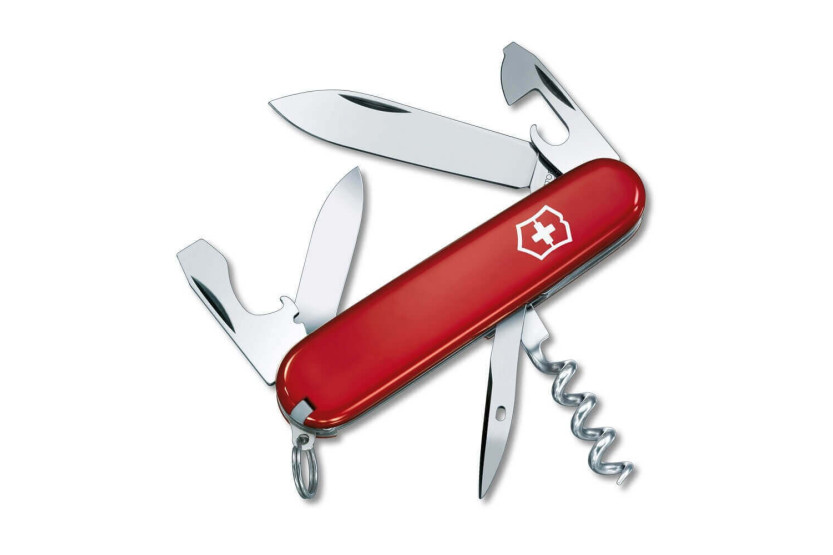 Victorinox schweizisk fickkniv 8 delar SPARTAN röd