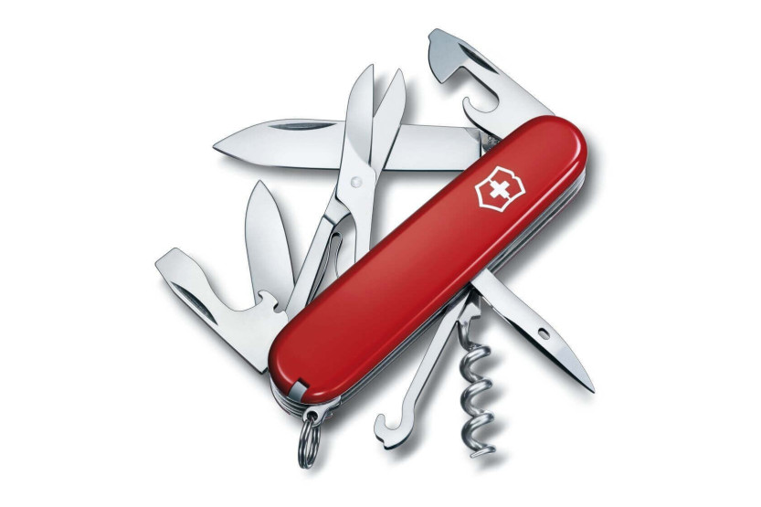 Victorinox Zwitsers zakmes 10 stuks CLIMBER rood