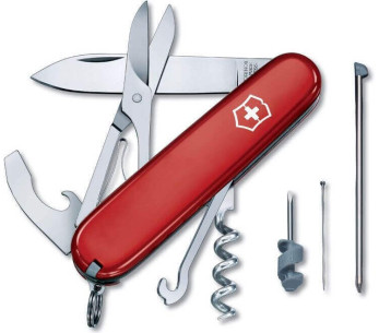 Canivete suíço Victorinox 10 peças COMPACT vermelho