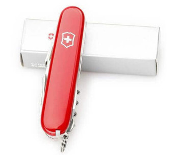 Navaja Suiza Victorinox 12 piezas EXPLORER roja 2