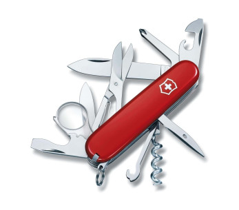 Victorinox Zwitsers zakmes 12 stuks EXPLORER rood