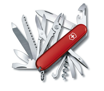 Coltello svizzero Victorinox 15 pezzi HANDYMAN rosso