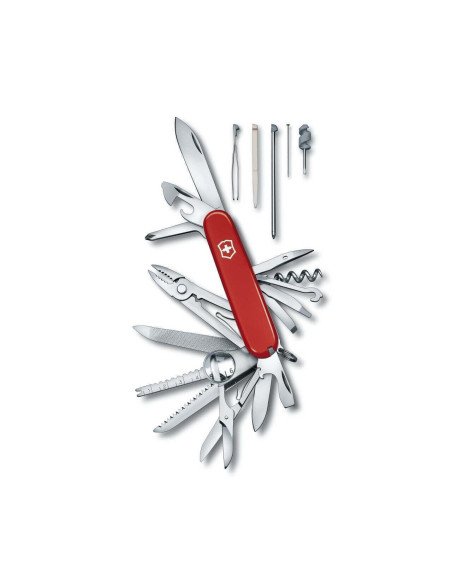 Canivete suíço Victorinox 21 peças SWISSCHAMP vermelho