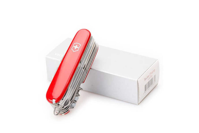 Coltello svizzero Victorinox 21 pezzi SWISSCHAMP rosso
