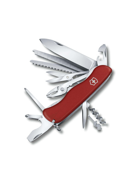 Victorinox Swiss Pocket Knife WorkChamp red 111mm 21 functions