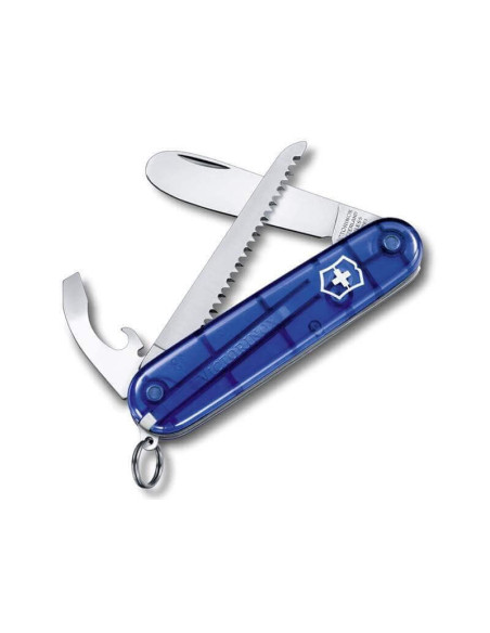 Victorinox 5-piece Swiss Army Knife My first 2 translucent blue
