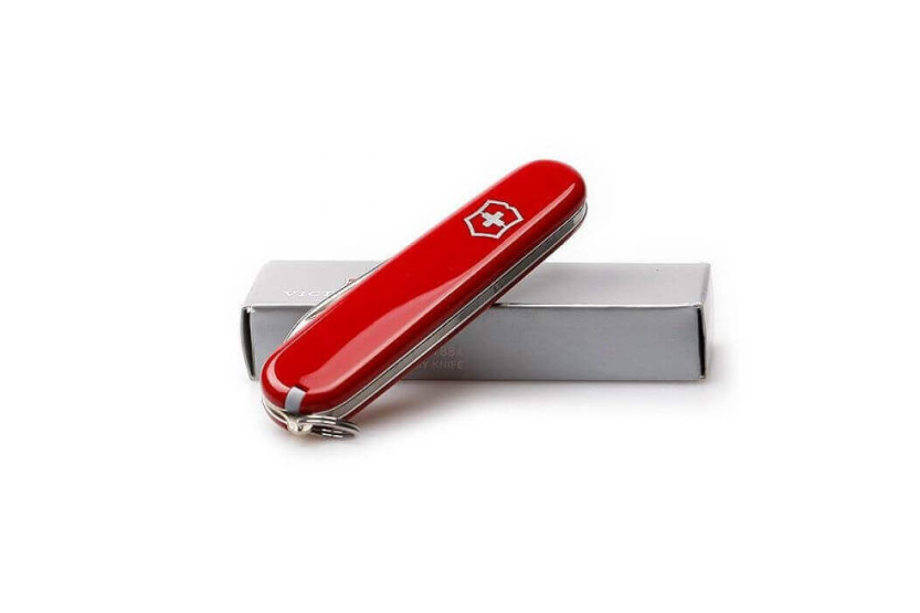 Victorinox Swiss Pocket Knife 4 pieces Bantam red