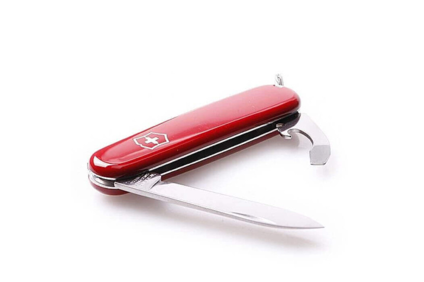 Victorinox Swiss Pocket Knife 4 pieces Bantam red