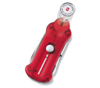 Canivete suíço Victorinox 7 peças Golftool Vermelho 91mm cabo 2