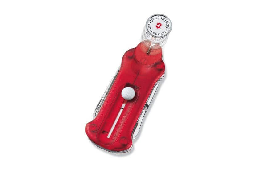 Coltello svizzero Victorinox 7 pezzi Golftool Rosso