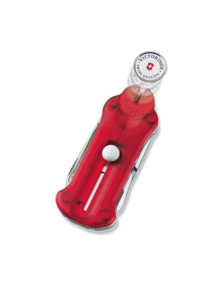 Coltello svizzero Victorinox 7 pezzi Golftool Rosso
