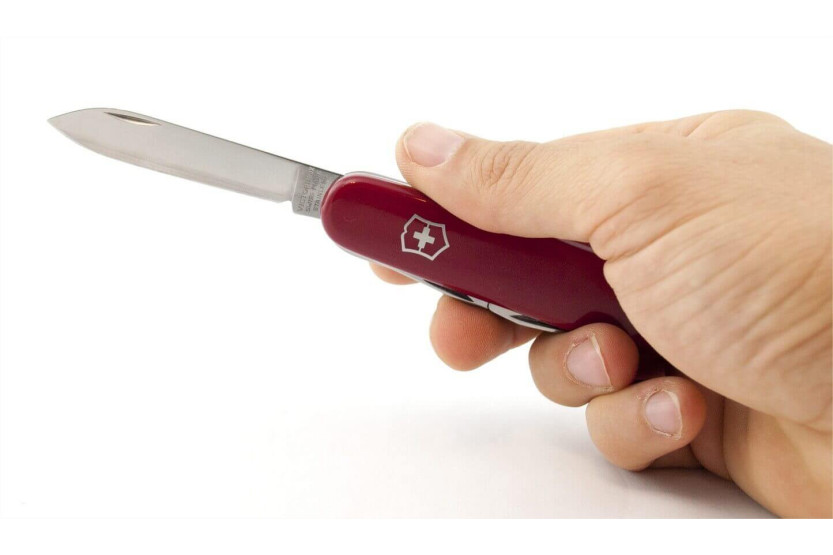 Victorinox sveitsisk lommekniv 9 deler CAMPER rød