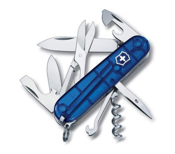 Canivete suíço Victorinox 10 peças CLIMBER Azul translúcido