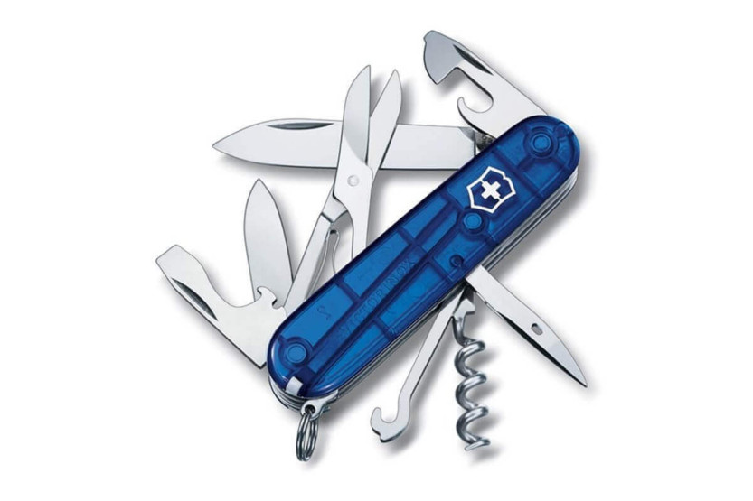 Canivete suíço Victorinox 10 peças CLIMBER Azul translúcido