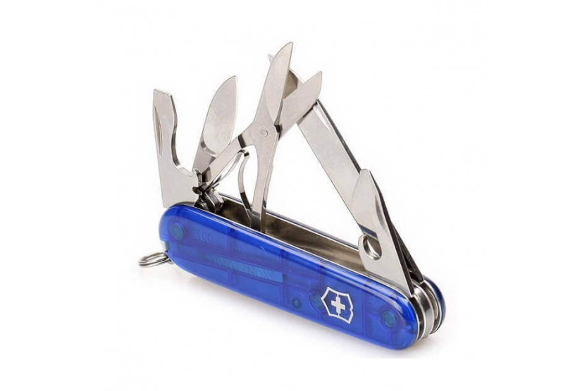 Canivete suíço Victorinox 10 peças CLIMBER Azul translúcido