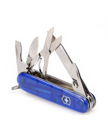 Canivete suíço Victorinox 10 peças CLIMBER Azul translúcido