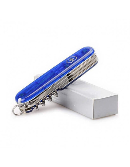 Canivete suíço Victorinox 10 peças CLIMBER Azul translúcido