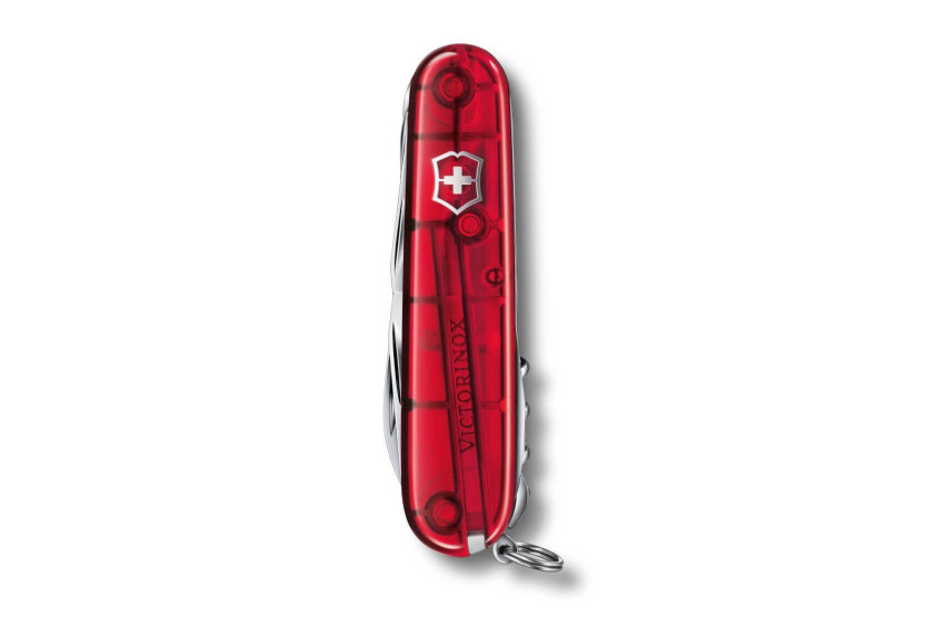 Navaja Suiza Victorinox HUNTSMAN 11 piezas rojo translúcido