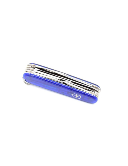 Victorinox Coltellino svizzero 11 pezzi HUNTSMAN blu traslucido