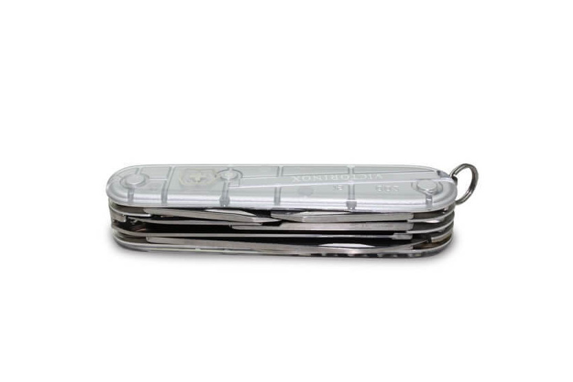 Victorinox Swiss Pocket Knife 11 pieces HUNTSMAN Silvertech
