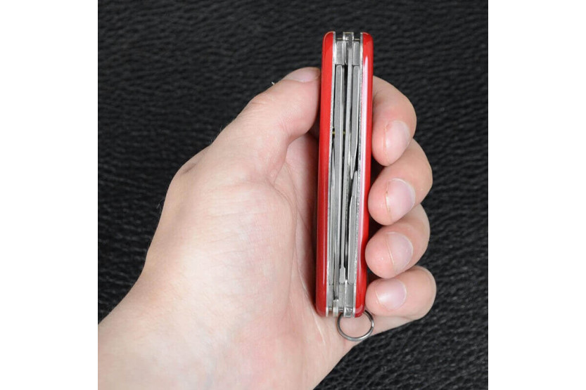 Victorinox schweizisk fickkniv Hiker röd 91 mm 13 funktioner