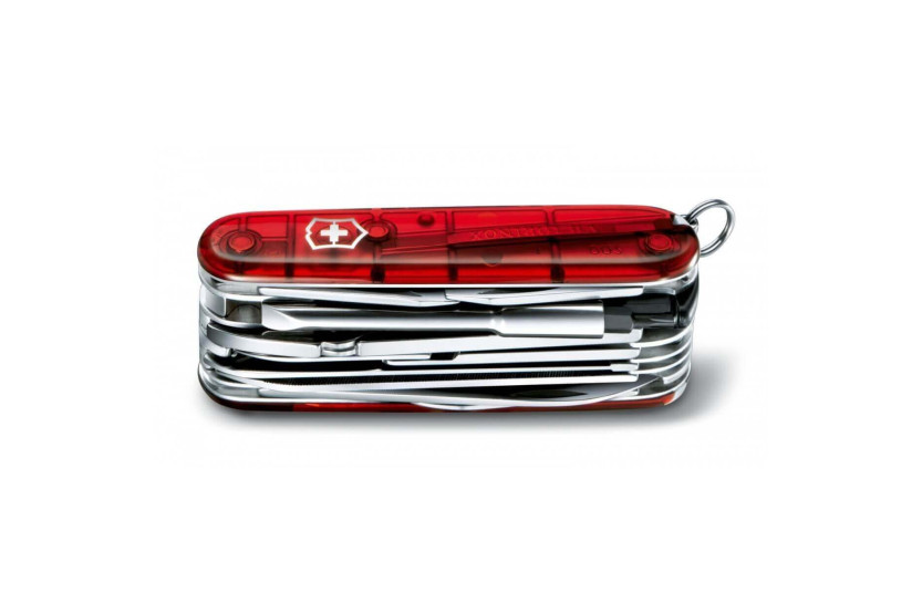 Victorinox Swiss Pocket Knife Cyber Tool M rosso traslucido 91 mm 34 funzioni