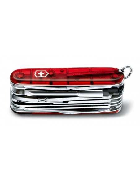 Victorinox Swiss Pocket Knife Cyber Tool M rosso traslucido 91 mm 34 funzioni