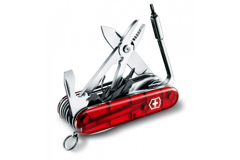 Schweizer Messer Victorinox 23-teilig CYBER TOOL 41 rot transluzent