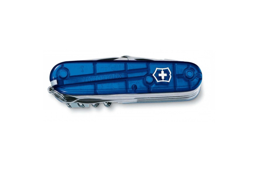 Victorinox coltellino svizzero 21 pezzi SWISSCHAMP blu traslucido