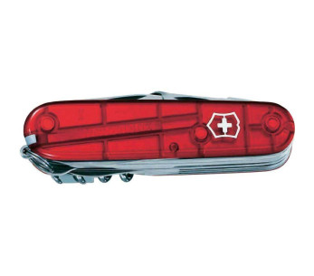 Canivete suíço Victorinox 21 peças SWISSCHAMP 91mm cabo azul translúcido 2
