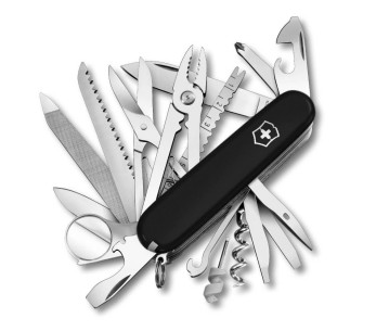 Canivete suíço Victorinox Swisschamp preto 91mm 33 funções
