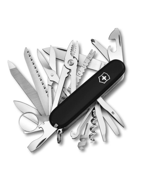 Victorinox Sveitsin armeijan veitsi Swisschamp musta 91mm 33 toimintoa