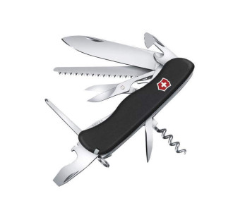 Victorinox Sveitsin taskuveitsi Outrider musta 111mm 14 toimintoa