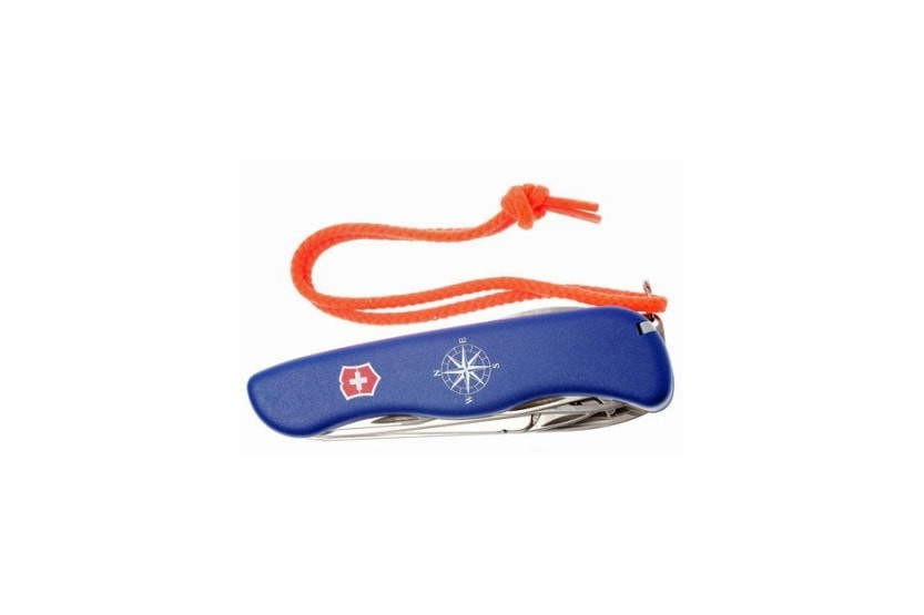 Victorinox sveitsisk lommekniv 10 deler Skipper blå