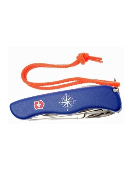 Victorinox sveitsisk lommekniv 10 deler Skipper blå