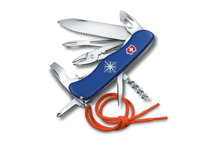 Victorinox Swiss Pocket Knife Skipper blue 111mm 18 functions