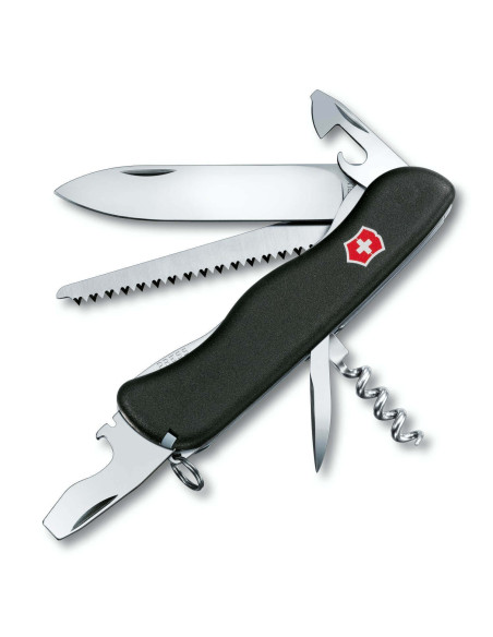 Victorinox Swiss Pocket Knife Forester black 111mm 12 functions