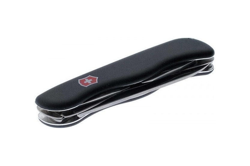 Victorinox Swiss Pocket Knife Forester black 111mm 12 functions