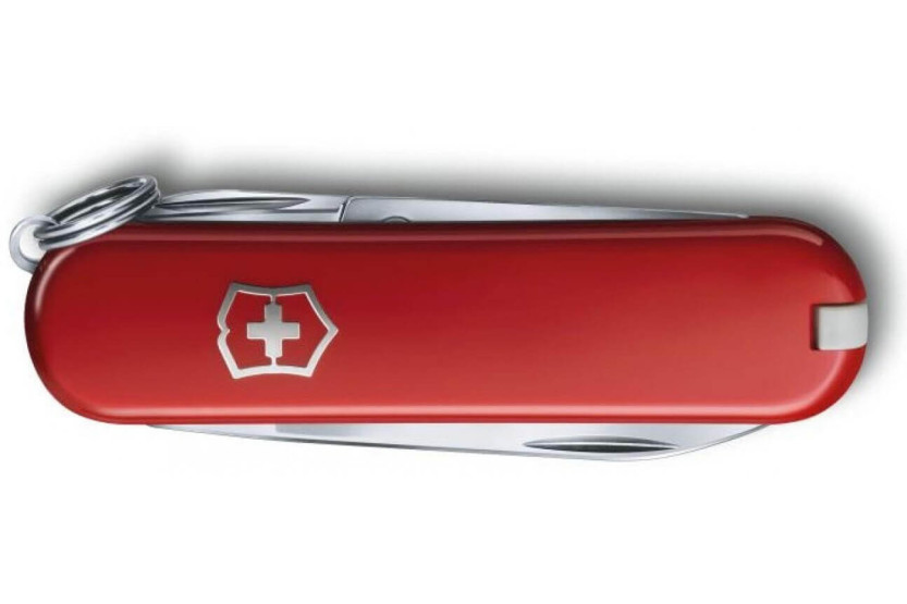 Victorinox schweizisk lommekniv Classic SD rød 58mm 7 funktioner