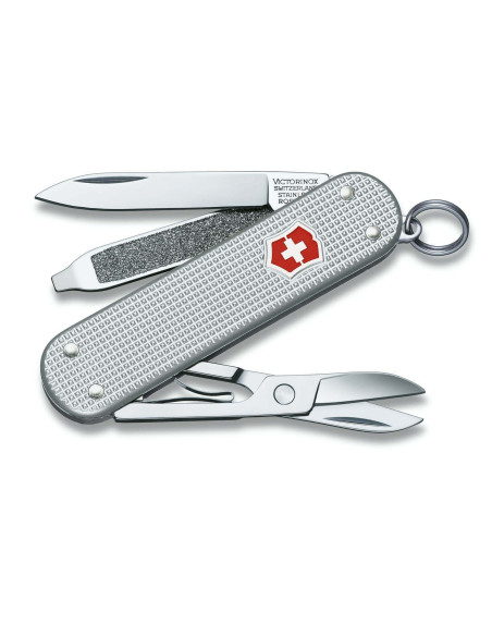 Victorinox Zwitsers zakmes Classic Alox Zilver 58mm 5 functies