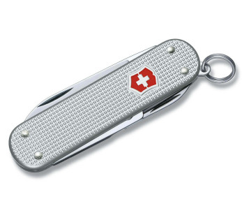 Victorinox schweizisk fickkniv Classic Alox Silver 58mm 5 funktioner 2