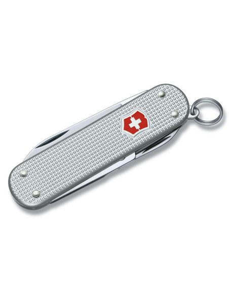 Victorinox Coltellino svizzero Classic Alox Silver 58 mm 5 funzioni