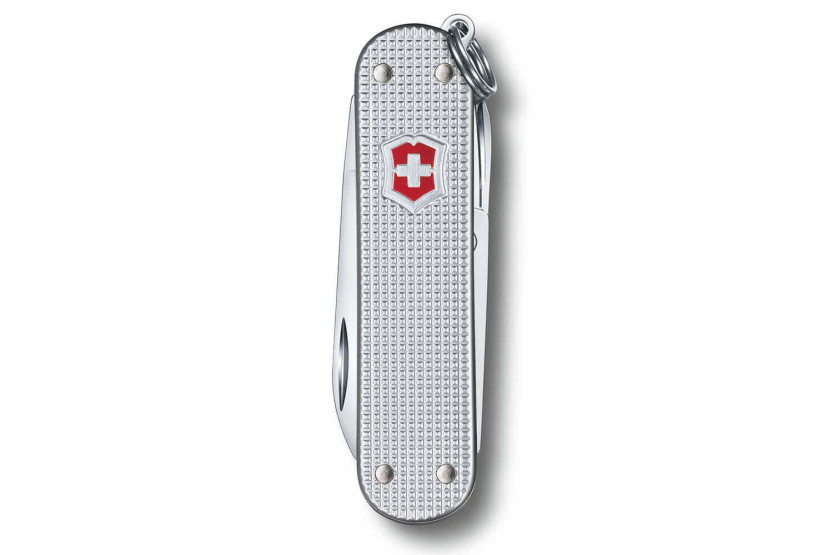 Victorinox Sveitsin taskuveitsi Classic Alox Hopea 58mm 5 toimintoa 5 toimintoa