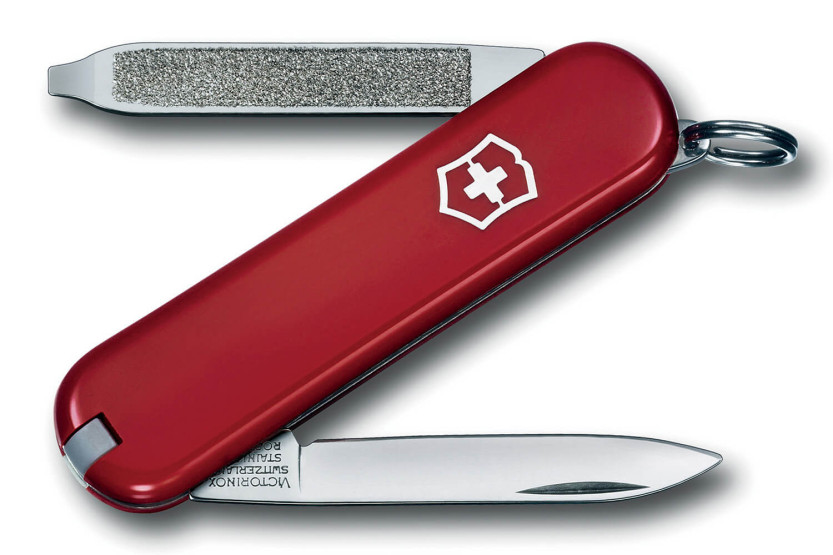 Victorinox schweizisk lommekniv Escort rød 58mm 6 funktioner